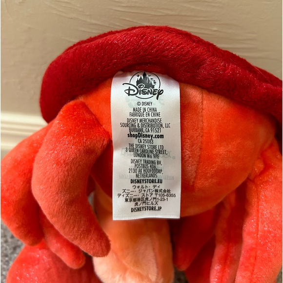Sebastian The Little Mermaid Plush - Picture 8 of 8